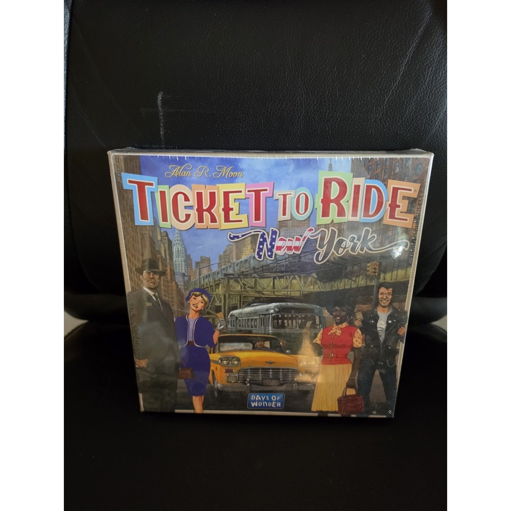 Days of Wonder Ticket to Ride: New York Strategy Board Game 2-4 Factory Sealed